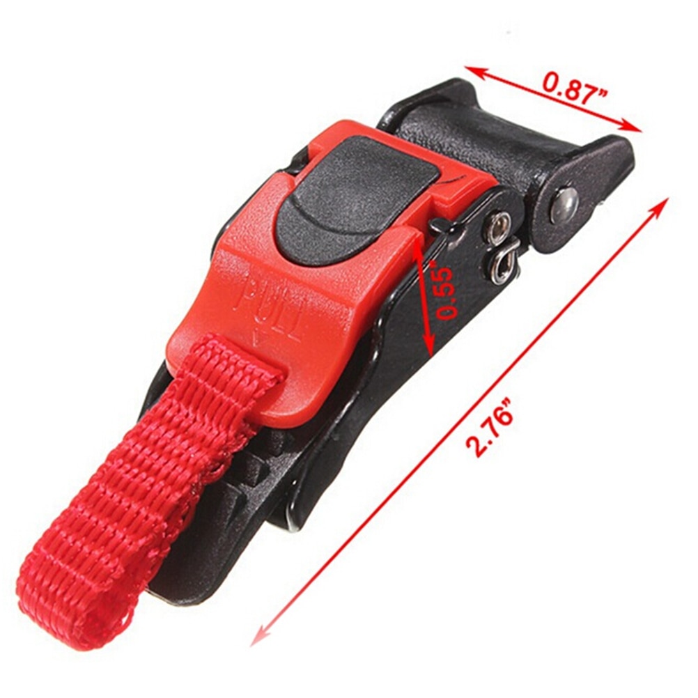 Release Helmet Strap Buckle Pull Buckles Motor Bike ATV Helmet Chin Strap Speed Sewing Clip Quick Release Buckle