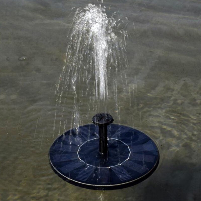 Mini Solar- Brunnen Garten Schwimmbad Teich Schwimmenden Wasser Pistole Brunnen 30-50cm Pumpe Ich bin Freien Schwimmen Schwimmbad Vogel Schlecht für freundlicher Spielzeug