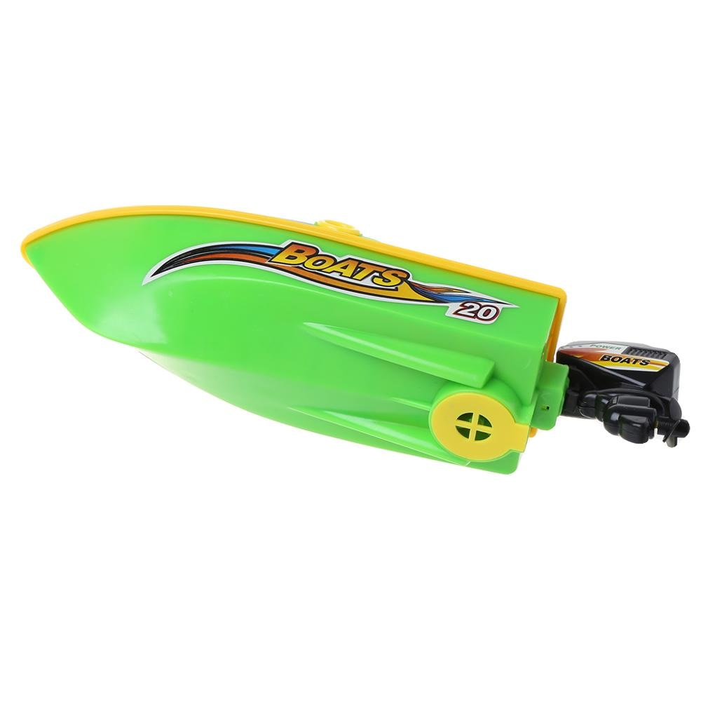 High Speed Electric Boat Plastic Launch Children RC Toys Speedboat Water Play For Kids