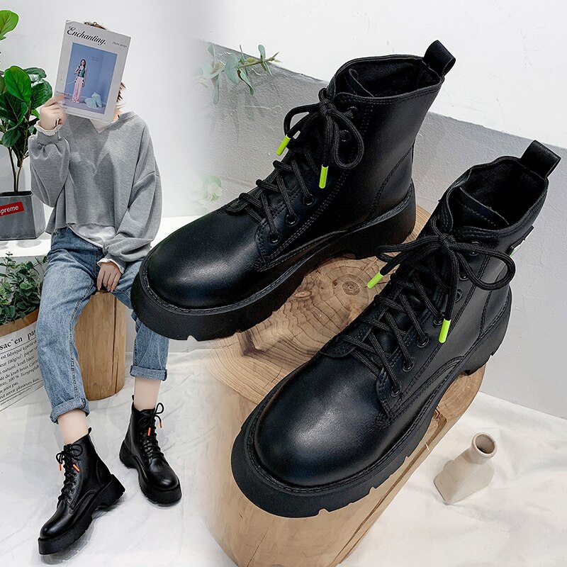 Dameslaarzen herfstlaarzen dames lage hak winterschoenen ronde neus luxe laarzen dames halfhoge