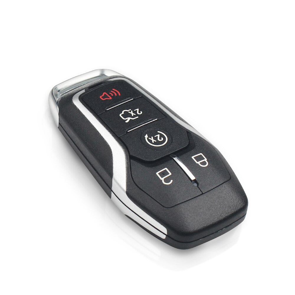 KEYYOU para Ford Mustang borde Explorer fusión Mondeo Kuka 5 botones inteligente carcasa de la llave a distancia del coche caso Fob cubierta