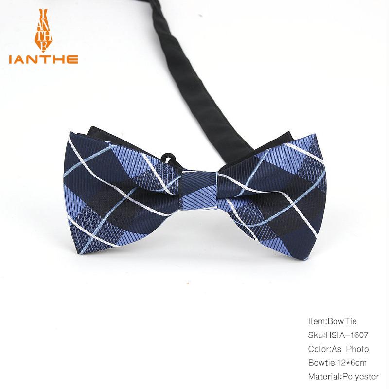 Strikjes Bruidegom Mannen Plaid Streep Das Voor Mannen Dot Vlinder Gravata Mannelijke Ster Huwelijk Bruiloft Paisley Strikjes: IA1607