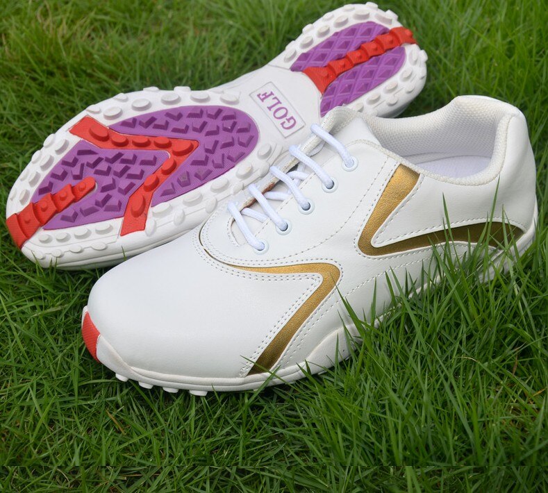 TTYGJ Professionele Womens Dames Meisjes Vrouwen Golf Sport Schoenen Licht Gewicht & Steady & Waterdicht & Anti-uitglijden: 4.5