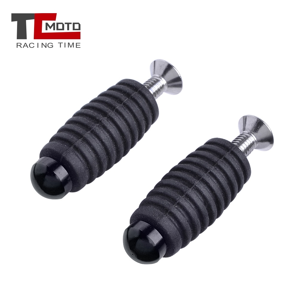 6Mm M6 Remhendel Teen Peg Versnellingspook Toepeg Pedalen Adapter Voor Suzuki Gsx S750 Sv650 Gsx1300r Gsr 600 bandit 600 650 1200 1250