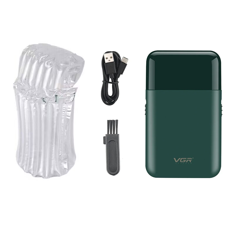 Original vgr rakapparat elektrisk rakapparat mini skäggtrimmer rakapparat rakapparat elektrisk rakapparat herr v -390: Silver-