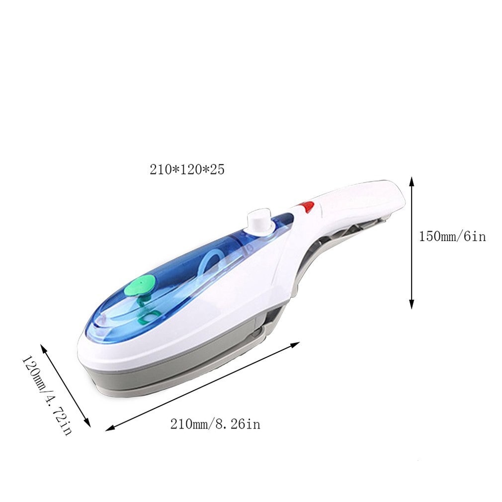 Mini Portable Handheld Electric Steam Iron 220V 1000W Clothes Iron Brush UK Socket for Home Traveling