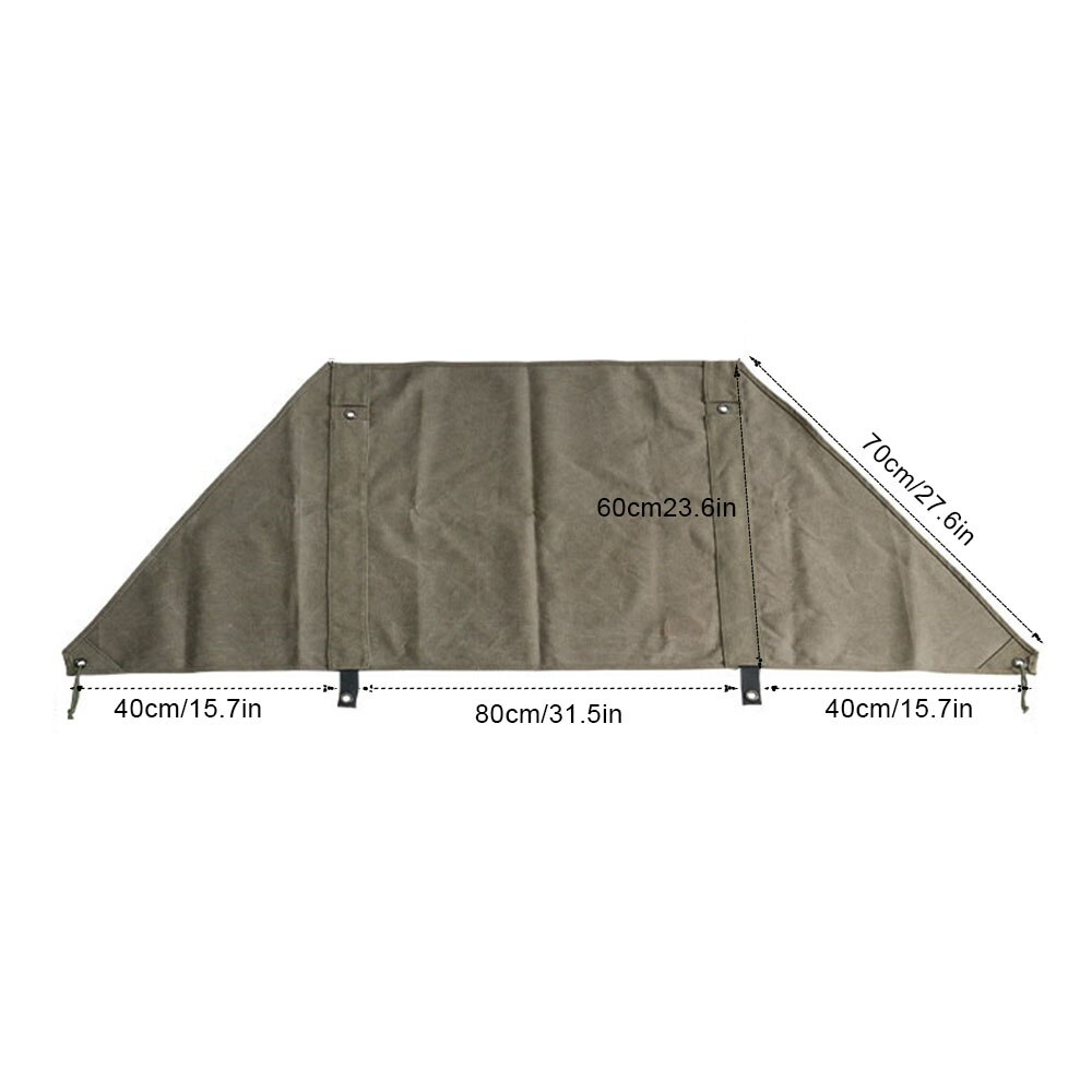 Wind Shield Winddicht Scherm Brandwerende Gordijn Screen Windscherm Voor Camping Backpacken Koken Picknick Bbq Willekeurige Kleur