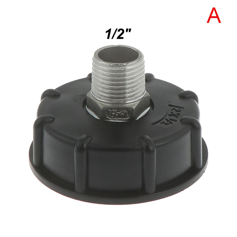 1/2 inch 3/4 inch 1 inch Thread IBC Tank Adapter Tap Connector Replacement Valve Fitting For Home Garden Water Connectors: A