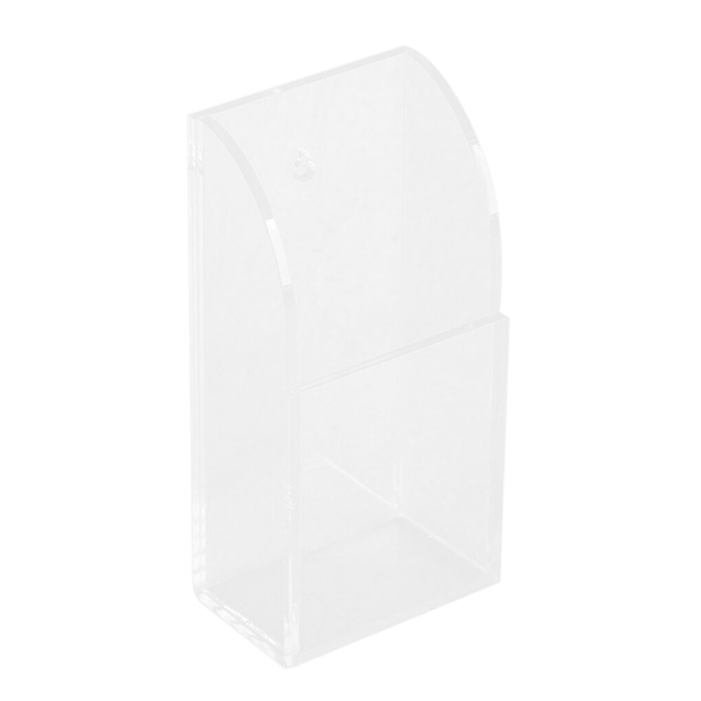 Wall Mount Acrylic Air Condition Remote Controller Box Container Storage Organiser Hotel Case Office controller box Home: no1
