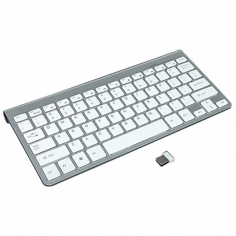 Zienstar Ultra Slim 2.4G Wireless Keyboard keyboard for Ipad,MACBOOK,LAPTOP,Computer PC and Android Tablet