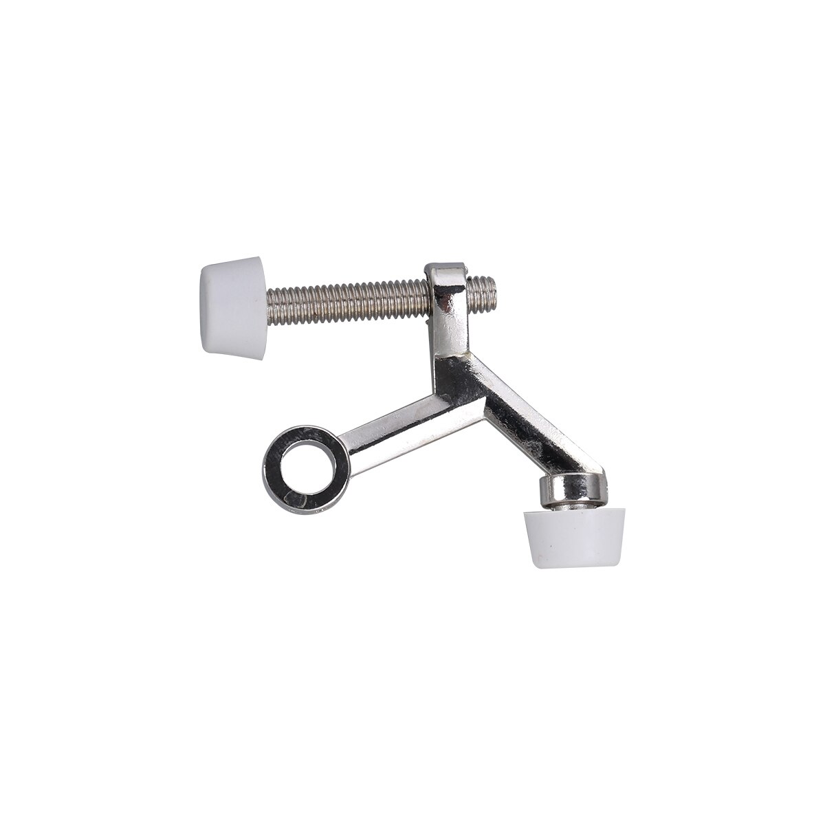 6 Pcs Heavy Duty Hinge Pin Zinc Alloy Rubber Door Stop for Hinged Doors