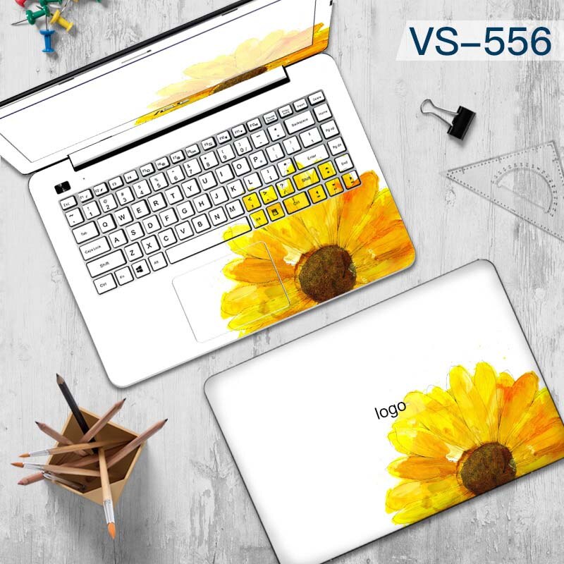 Doodle Render of Laptop Sticker Decorative Sticker Waterproof Computer Stickers for Asus A455L Lenovo Yoga Toshiba Huawei Vinyl: VS-556