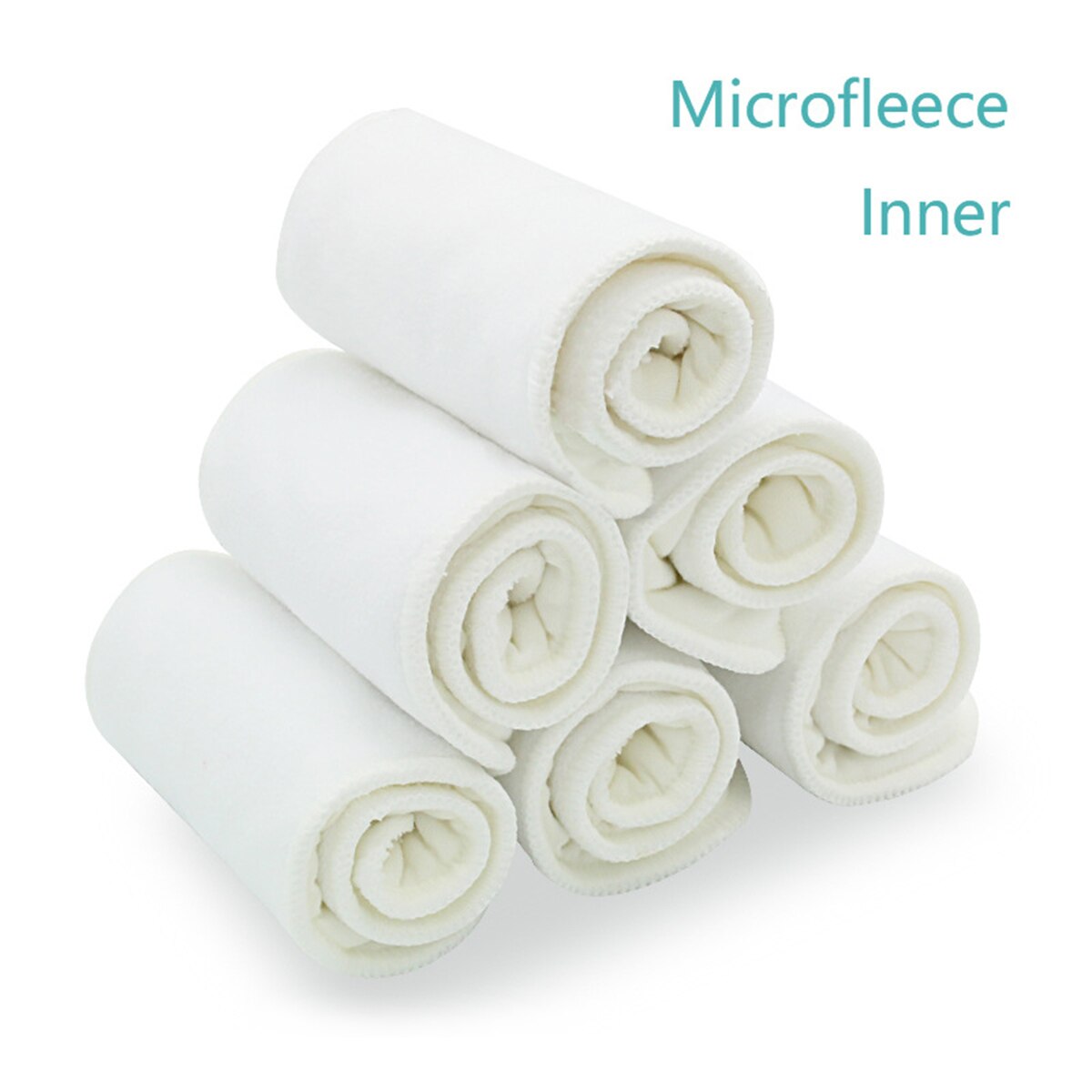 Fralda de pano reutilizável para crianças, fralda de pano bege lavável com 3 camadas super absorvente de água, lavável, venda quente