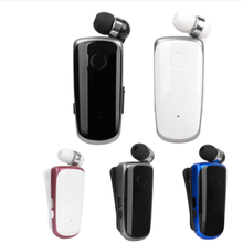 K39 Mini Draagbare Draadloze Bluetooth Oortelefoon In-Ear Headset Trilalarm Dragen Clip Handsfree Oortelefoon Voor Telefoon