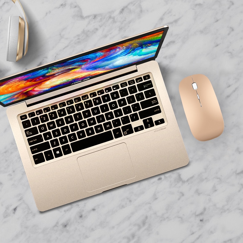 Optyczna bezprzewodowa mysz Bluetooth dla ASUS GL503GE ROG GL503VM VivoBook 15 X510UA E205SA akumulatorowa cicha mysz do laptopa