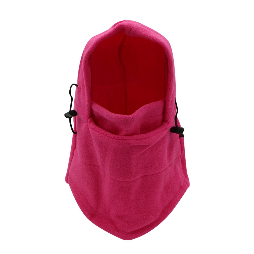Winter warm Fleece beanies hats for men skull bandana neck warmer balaclava face Warmming Wargame cap Special Forces Unisex Hat: Pink