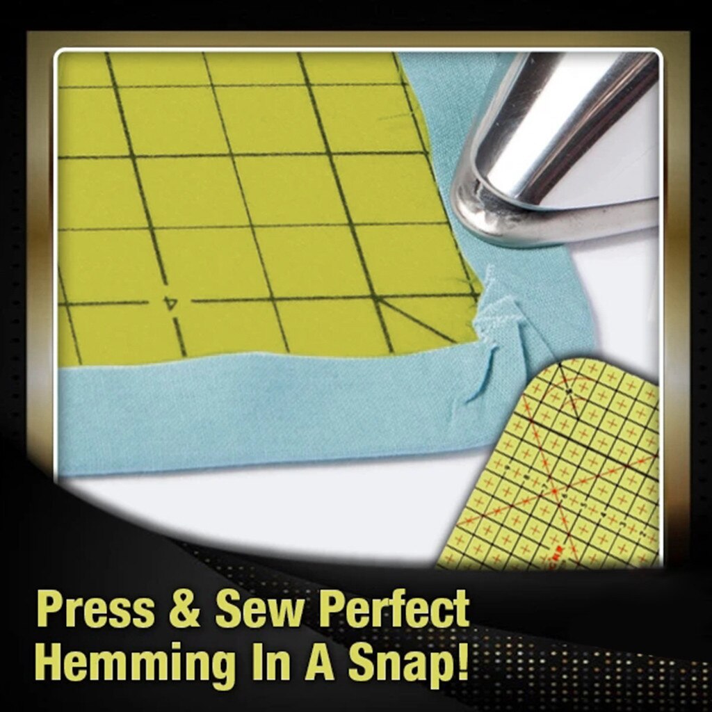 S# Ironing Ruler Measuring Tool Patchwork Tailor Craft Cloth Cutting Rulers Patchwork Ruler Quilt Rule Sewing Accessories Tools