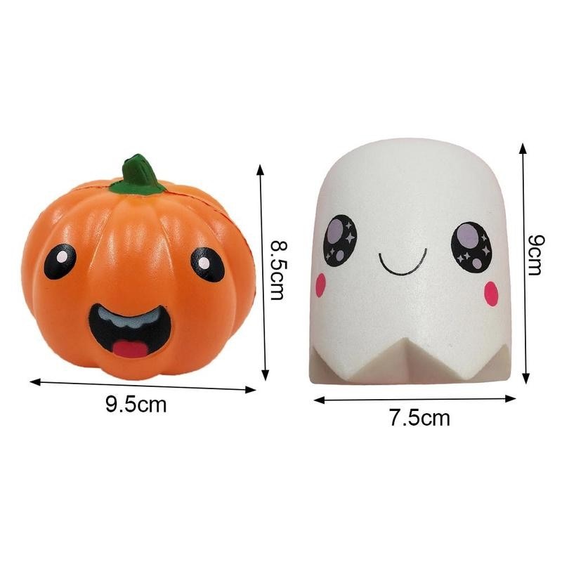 Simulazione Di Zucca lento Rimbalzo Del Giocattolo di Halloween Zucca Lo fatica Giocattoli per Bambini E Giocattoli Profumato lento Sollievo per Gli Adulti in Aumento Squishies P6B6