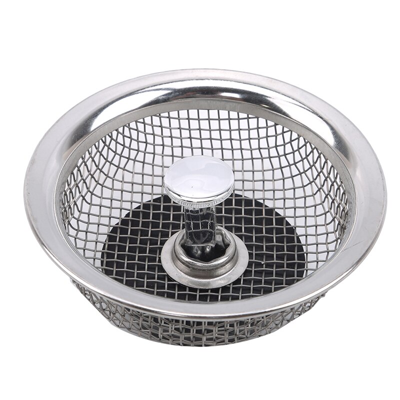 Stainless Steel Floor Drain Cover Sink Strainer For Bathroom Kitchen Drainage Port Drains Anti-blocking Floor Drains Cover: Mesh