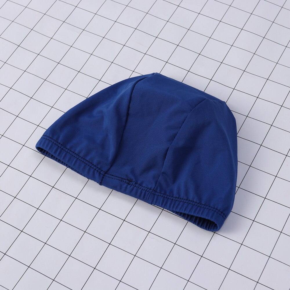 Lot de 2 bonnets de bain confortables de couleur unie, bonnets de douche unisexes en polyester pour femmes et hommes