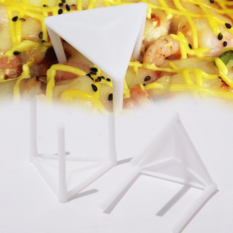 100 Stuks Pizza Saver Stands Fixing Rack Pizza Houder Pizza Verpakking Statief Plastic Statief Stapel