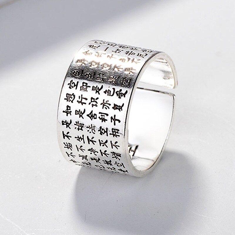 Trendy Zilveren Kleur Brief Ringen Voor Vrouwen Bridal Wedding Engagement Sieraden Grote Opening Antieke Ringen