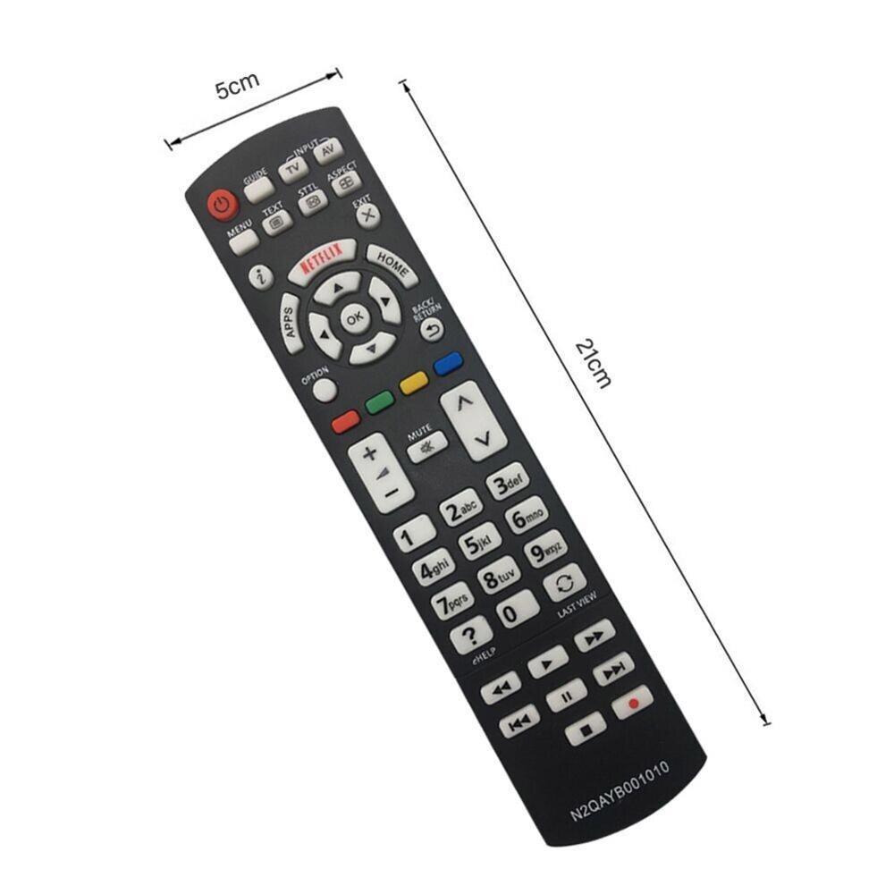 Universele 3D TV Afstandsbediening Vervanging voor Panasonic N2QAYB001010 N2QAYB000842 N2QAYB000840 N2QAYB001011 Afstandsbediening