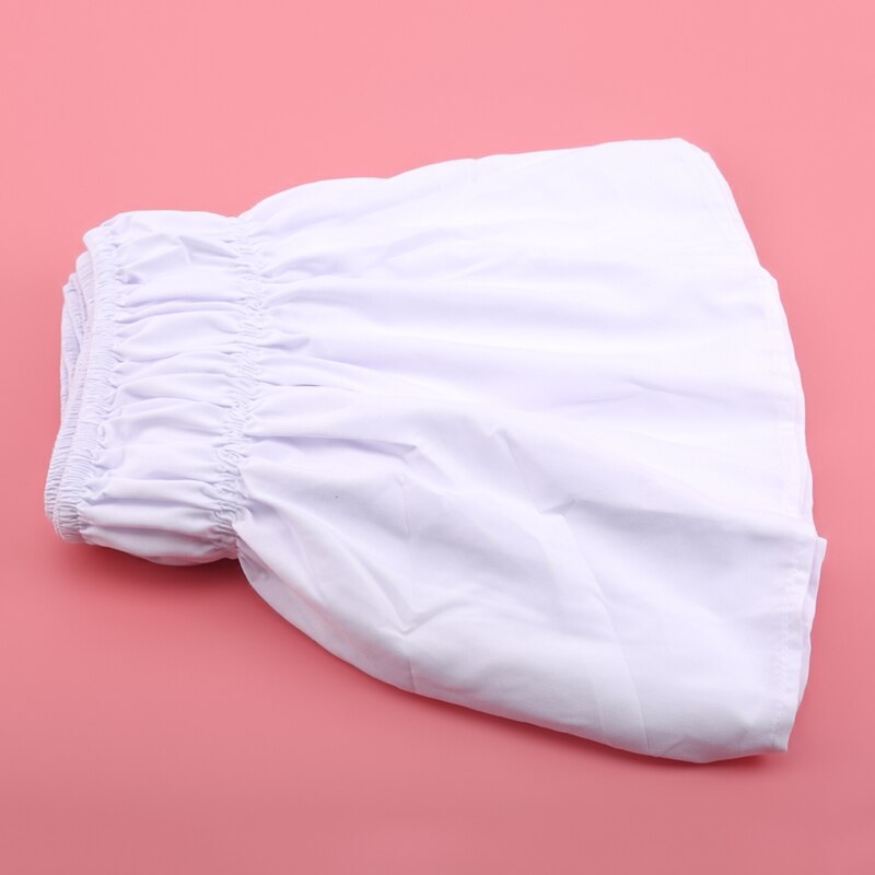 Solid elastisk seng nederdel hjem hotel soveværelse dekorationer leverer tekstilprodukter 6 farver: Hvid