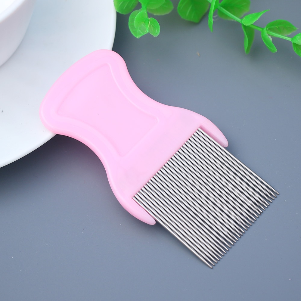 Hair Lice Comb Brushes Terminator Fine Egg Dust Nit Free Removal Stainless Steel