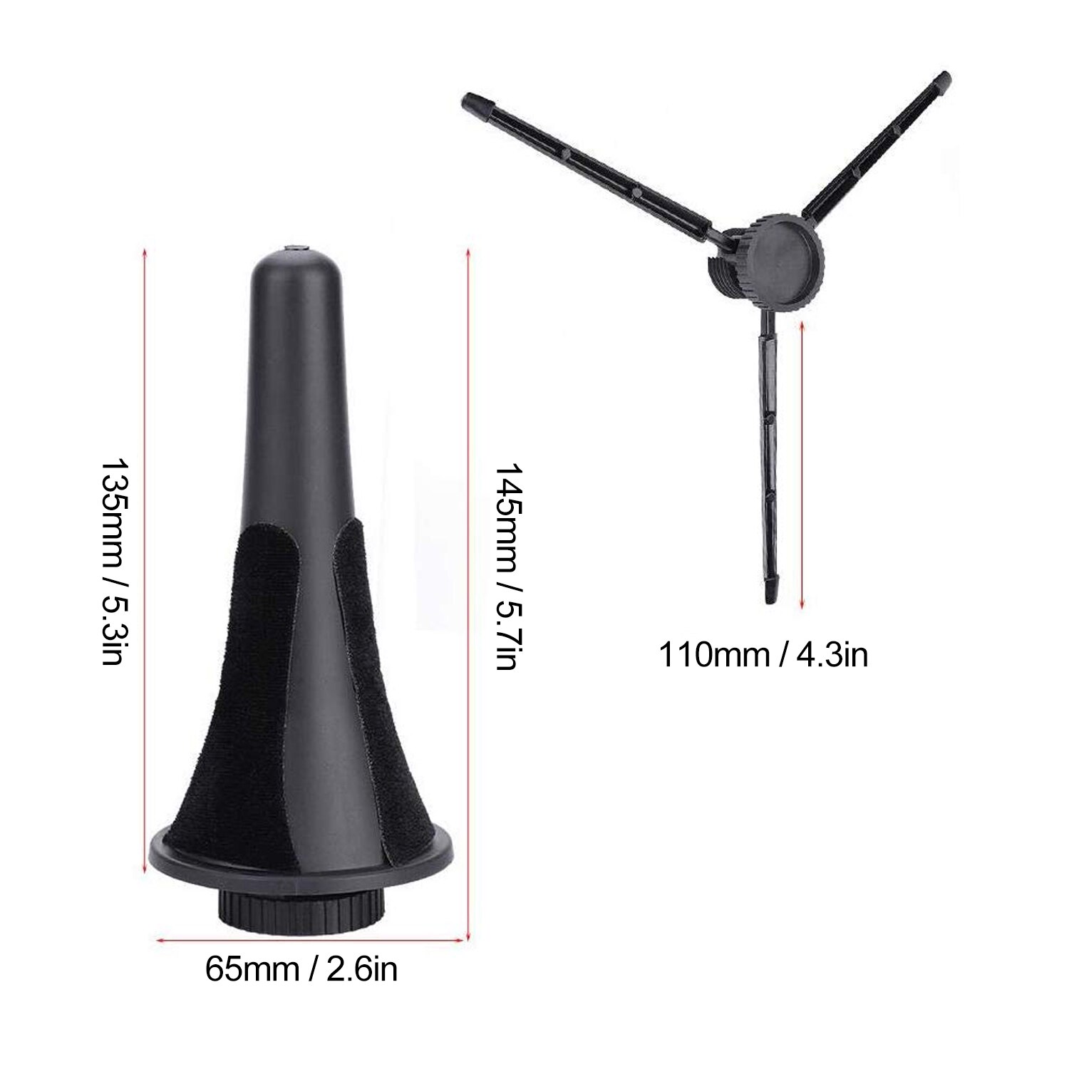 Opvouwbare Klarinet Saxofoon Statief Zwart Klarinet Stand Draagbare Houder Voor Wind Instrument Saxofoon Accessoires & Onderdelen Stand