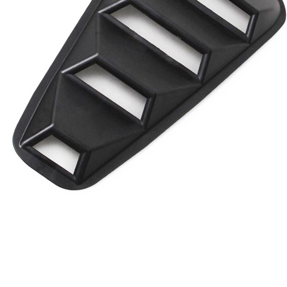 For 05-14 ford mustang biltilbehør sidevindusventil scoop lameldeksel trim klistremerke abs deflektor ventil