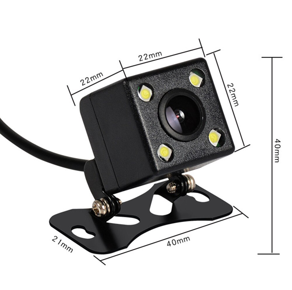 Intelligente dynamische traject HD Auto Achteruitkijk Camera LED Night vision Reverse Parking Waterdichte CCD Camera