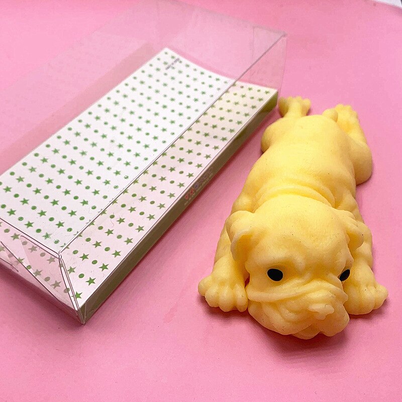 Fidget toys Anti-stress Pop It Cute Puppy Soft Toy Pug Healing Fun Kawaii Stress Reliever Toys: F2