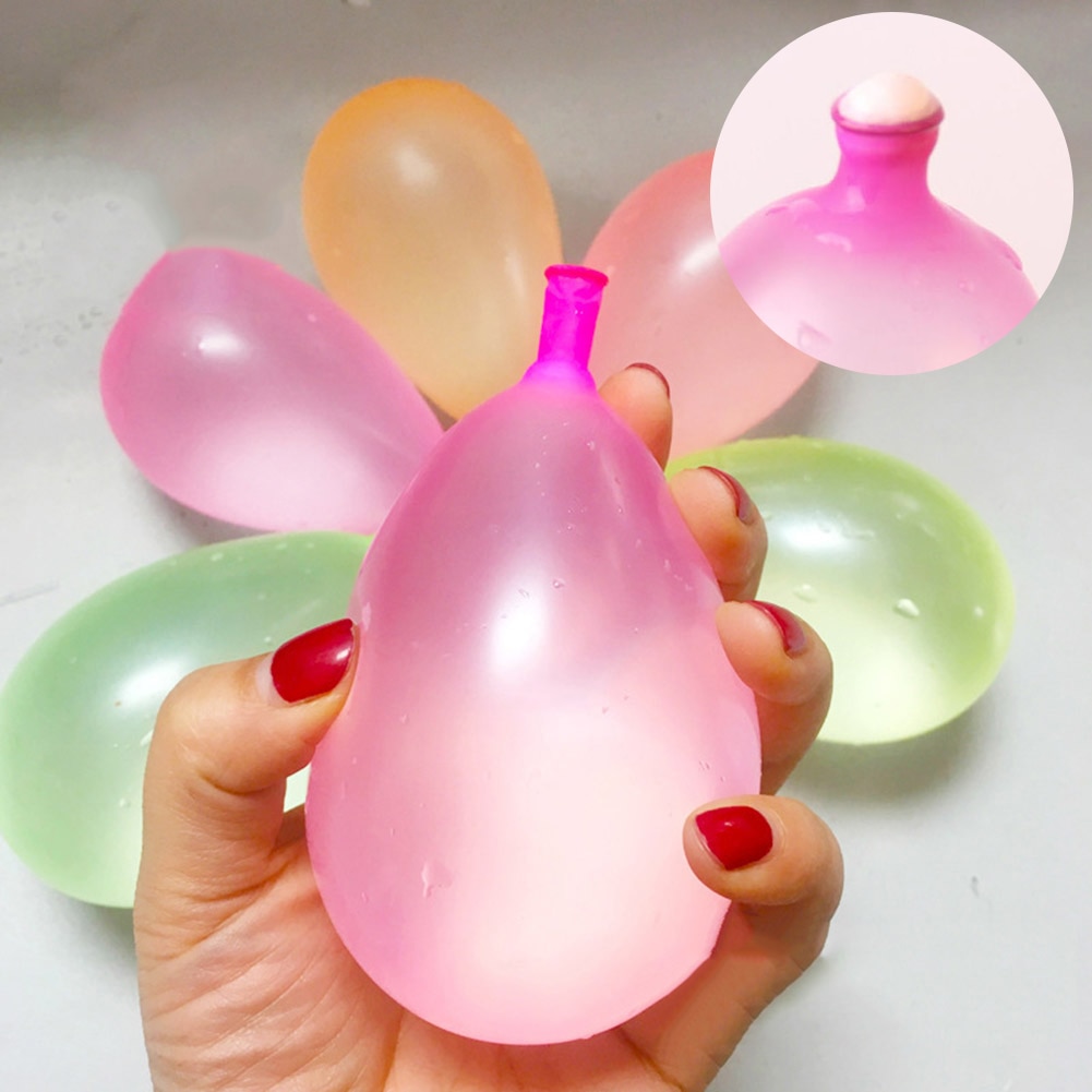 1000Pcs Kleurrijke Water Ballon Handig Water Bubble Bal Set Met Schuim Voor Kinderen Volwassenen Zomer Water Ballon
