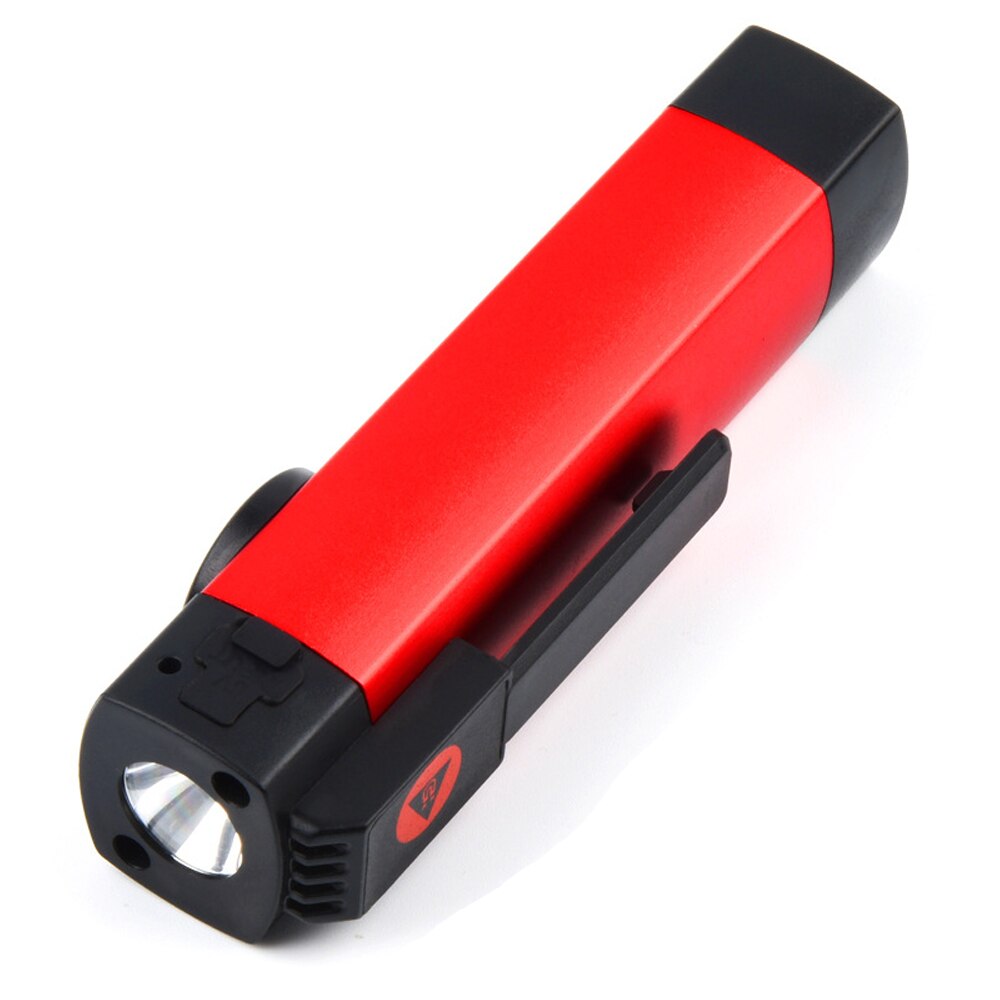 Cob draagbare zaklamp, witte uv led inspectielamp, usb oplaadbare werklamp, waterdichte kampeertentlantaarn
