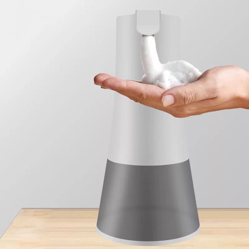 Distributeur automatique de savon mousse sans contact, rechargeable par usb, pour salle de bain, cuisine, bureau, école, entrepôt, montage mural