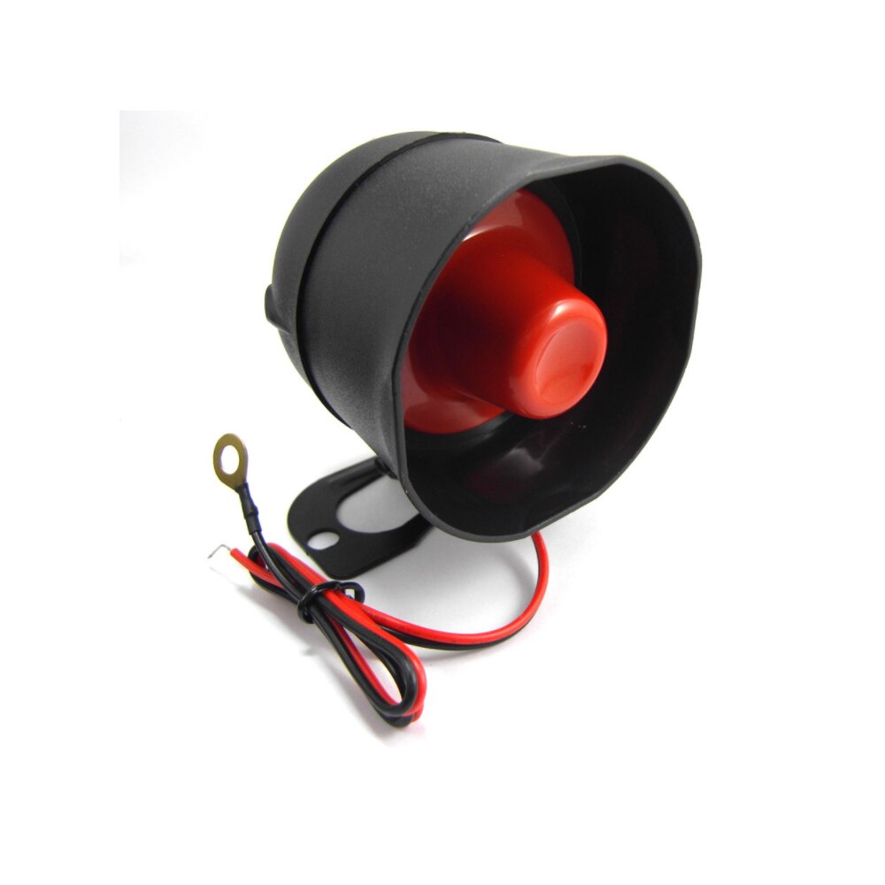 Uniwersalny alarm samochodowy system 1-sposób uniwersalna ochrona system bezpieczeństwa dostęp bezkluczykowy syreny + 2 zdalnego sterowania włamywacz