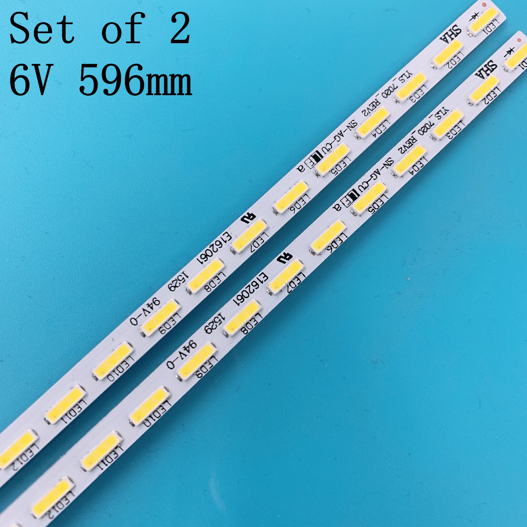 Led podsvietenie prúžok (2)  pre sony ostré kd -55 x 8505c 55 x 8507c 55 x 8500c xbr -55 x 850c 75.p3 c 08 g 001 15 a 09n syv 5541 yls_han 55_7020 hrn 55