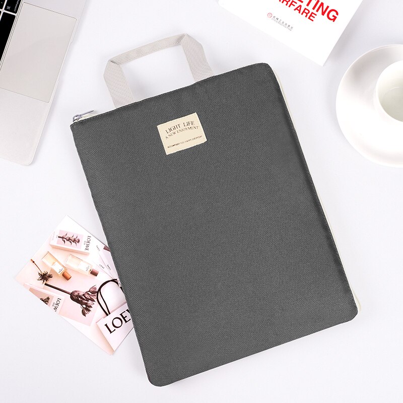 A4 Large-capacity Student Test Paper Folder Business Information Organ Bag Storage Bag School Classification Office File Bag