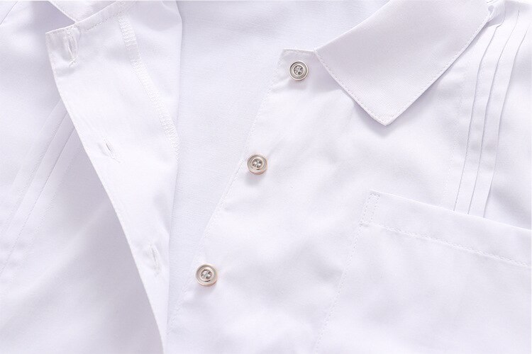 Uniforme scolaire japonais pour filles, chemise blanche à manches courtes, col carré pointu, taille courte, costume de marin Jk, uniforme de travail