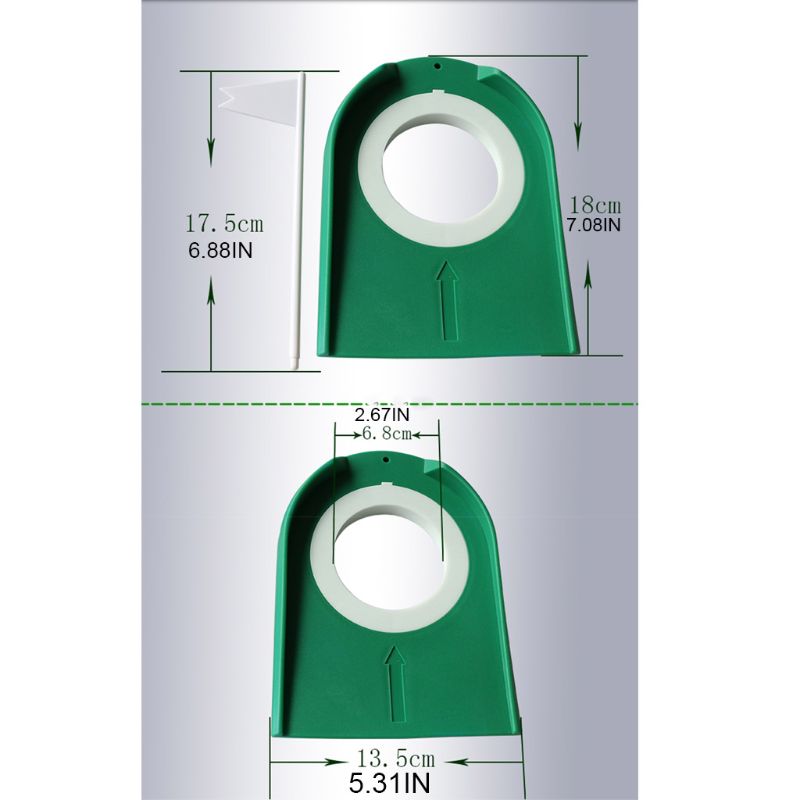 All-direction Putter Cup Putting Golf Practicing Hole Aid Training Aid Indoor PXPF