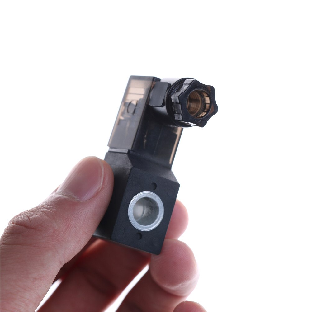 Plastic Solenoid Valve Coil 12V DC, 2Port 2Pos 1/4" BSP Normally Closed Solenoid Valve Coil Led