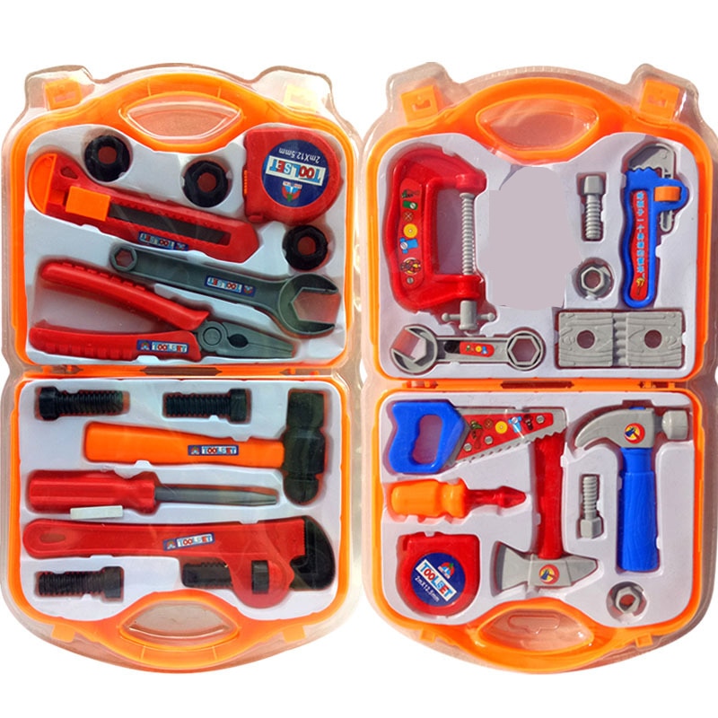 Boys Kids Children Role Play Builder Tool Set In Hard Carry Toy Case Rapture