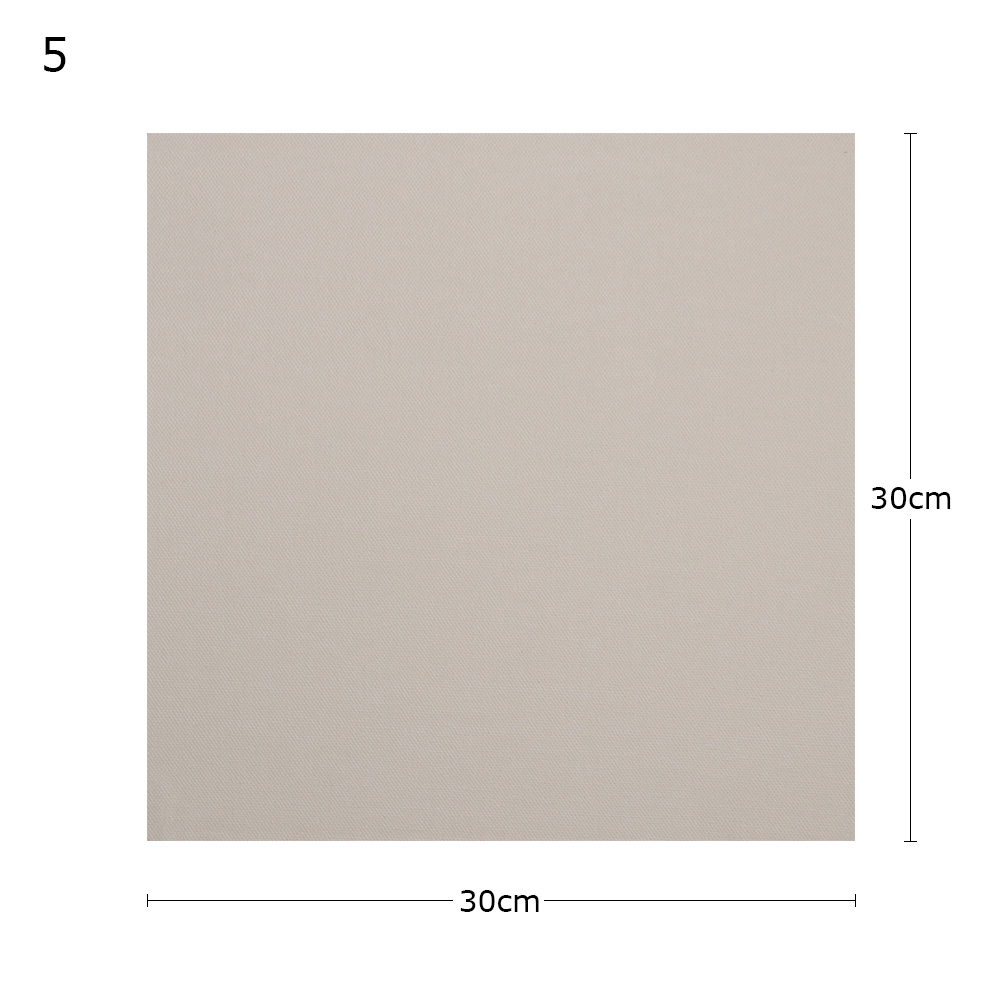 White Artboard Cotton Canvas for Oil Painting Hand Painted Frame Canvas Panels DIY Craft Painting Tool Hand Painted Accessories: 30X30cm