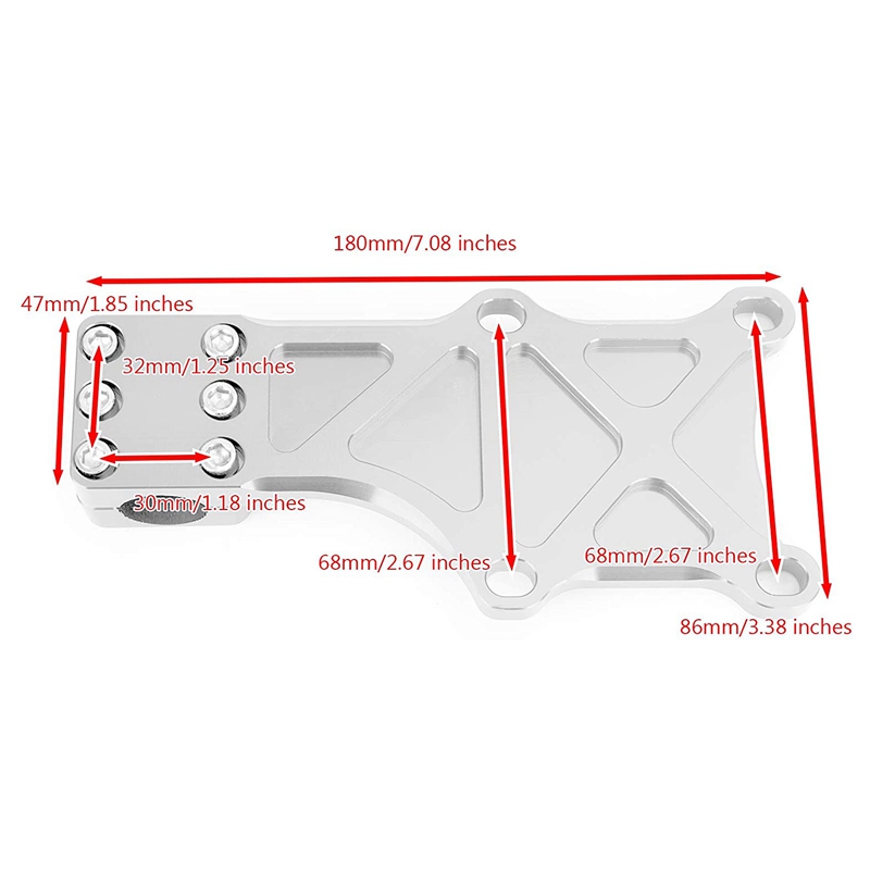 Motorcycle Engine Guard Cover Bracket Fixed Fastening Plate for Honda MSX125 MSX 125 MSX125SF Grom