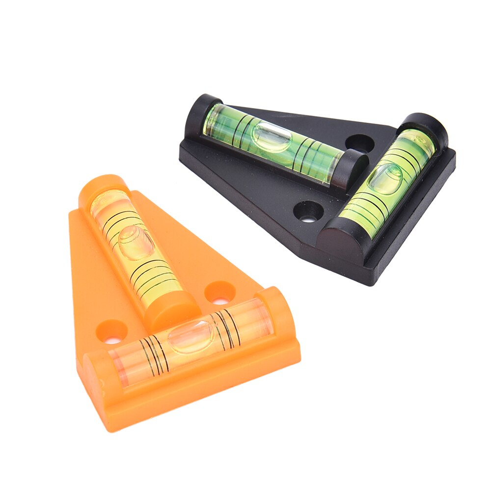 2 Way Mini Spirit Level Measuring Inclinometer Column Bubble Spirit Level Tools Random 4 Colors 1PCS