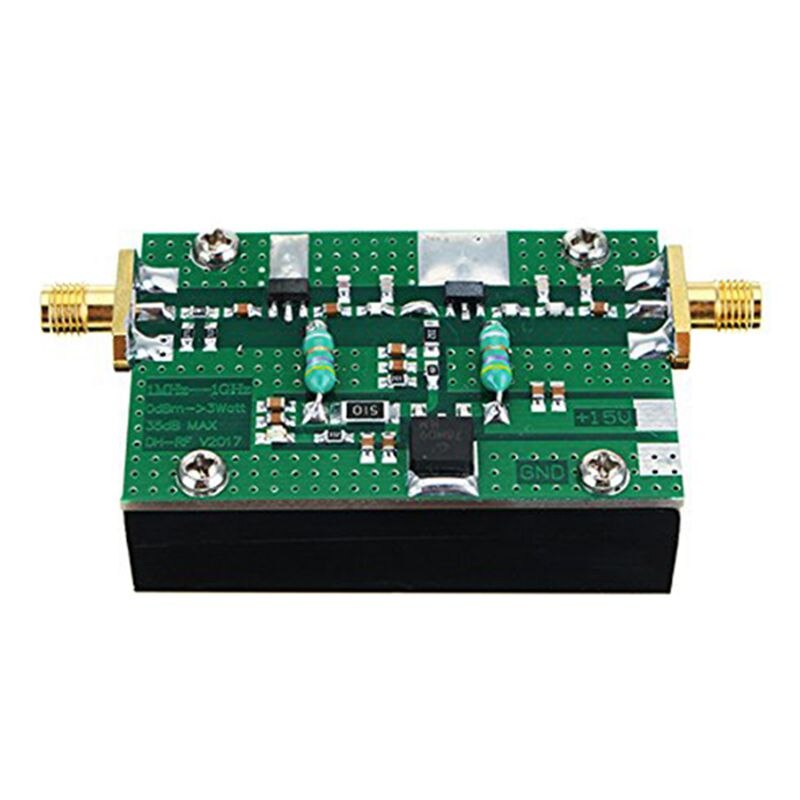 1MHz-1000MHZ 35DB 3W HF VHF UHF FM Sender Breitband RF Energie Verstärker Für Schinken Radio