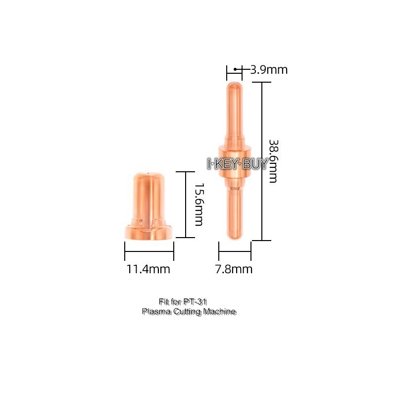 Máquina de corte por Plasma, PT-31, boquilla de electrodo extendido