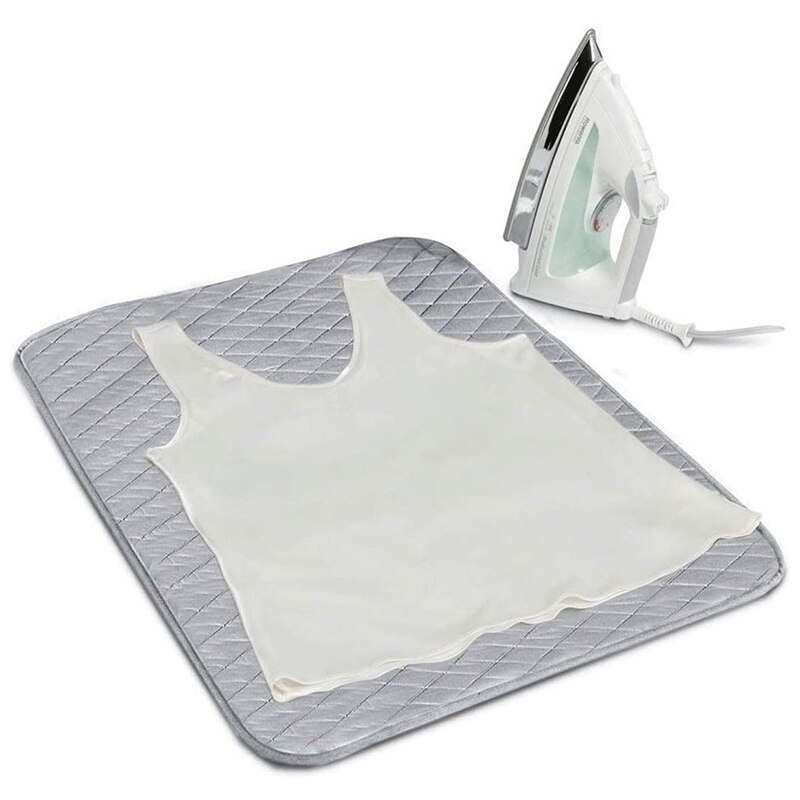 Manta de planchado magnético 33 pulgadas X 19 pulgadas arandela secadora almohadilla resistente al calor, cubierta alternativa de tabla de hierro con imanes