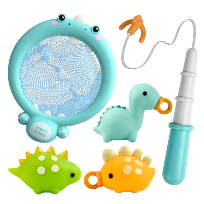 Indoor Water Spelen Vissen Speelgoed Bad Playset Interactieve Speelgoed Voor Baby Draagbare